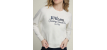 Sweat Femme Wilson Sideline Crew Blanc 