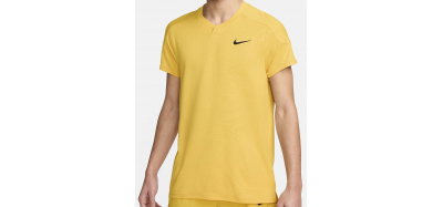 T-Shirt Homme Nike Court Slam Dri-Fit Paris Jaune