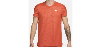 T-Shirt Homme Nike Court Slam SINNER Paris Orange