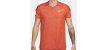 T-Shirt Homme Nike Court Slam Dri-Fit Paris Orange