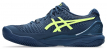 Chaussure Homme Asics Gel Resolution 9 Bleu Jaune Terre battue