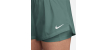 Short Femme Nike Court Advantage Vert