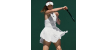 Robe Femme Adidas Pro Blanc Wimbledon