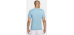 T-Shirt Homme Nike Court Coton Heritage Bleu