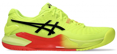 Chaussure Homme Asics Gel Resolution 9 Jaune Paris Toutes surfaces 