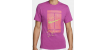 T-Shirt Homme Nike Court Coton Heritage Violet