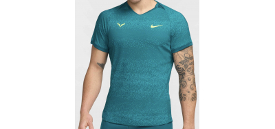 T-Shirt Homme Rafa Nike Dri-FIT Advantage New-York Bleu  