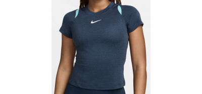 T-Shirt Femme Nike Court Advantage Bleu