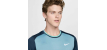 T-Shirt Homme Nike Court Dri-Fit Advantage Bleu 