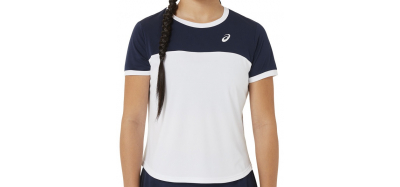 T-Shirt Fille Asics SS Top Marine